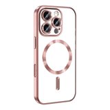 Apple iPhone 16 Pro Max Uyumlu Kılıf Kamera Korumalı M-safe Wireless Şarj Özellikli Zore Demre Kapak