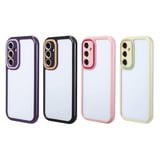 Samsung Galaxy A55 Uyumlu Kılıf Kamera Korumalı Renkli Kenar ve Çerçeve Tasarımlı Zore Vitamin Kapak