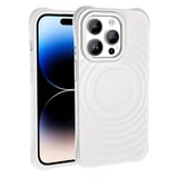 Apple iPhone 14 Pro Uyumlu M-safe Şarj Özellikli Airbagli Mat Görünümlü Zore Hepi Kapak