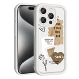 Apple iPhone 15 Pro Max Uyumlu Kılıf Kamera Korumalı Baskılı Arka Yüzey Zore Klas Kapak