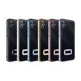 Samsung Galaxy A06 Uyumlu Kılıf Kamera Korumalı Logo Gösteren Zore Omega Kapak