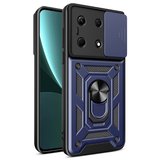 Infinix Note 30 Uyumlu VIP Kılıf Magnetik Standlı Kamera Korumalı Zore Sürgülü Vega Kapak