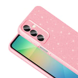 Samsung Galaxy A16 Uyumlu Kılıf Kamera Korumalı Simli Lüks Zore Koton Kapak
