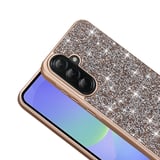 Samsung Galaxy A36 Uyumlu Kılıf Parlak Taşlı Tasarım Zore Pırlanta Kapak