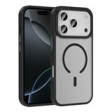 Apple iPhone 17 Pro Max Uyumlu Kılıf M-safe Şarj Özellikli Mat Arka Yüzey Zore Sio Kapak