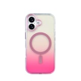 Apple iPhone 17 Uyumlu Kılıf M-safe Şarj Özellikli Transparan Renk Geçişli Zore Toros Kapak