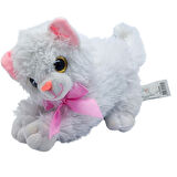 Soft Toy Iri Gözlü Ses Çıkaran Peluş Kedi PL626962