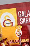 DEKOMUS ÖZEL KUTULU LİSANSLI GALATASARAY YAZI TAHTASI,OYUN HAMURU VE PUZZLE HOBİ EĞLENCE KIRTASİYE SETİ 