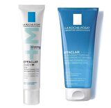 La Roche Posay Effaclar Gel 200 ML + Duo 40 ML Cilt Kusuru Karşıtı Set - Çanta Hediyeli