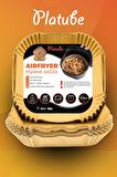 Pisirme Kagidi 50 adet Airfryer Yagli Kagit Xiaomi Philips Air Fryer Tüm Markalara Uyumlu Kare