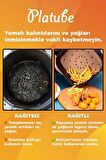 Pisirme Kagidi 50 adet Kare Delikli Airfryer Yagli Kagit Xiaomi Philips Tüm Markalara Uyumlu