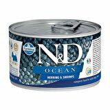 N&D Mini Balıklı-Karidesli Büyük Irk Yetişkin Yaş Köpek Maması 140 gr