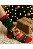4'lü Paket Yılbaşı Unisex Soket Çorap
