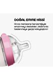 Antikolik Silikon Biberon 2'li 150ml Yeşil ve Pembe