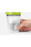 Antikolik Silikon Biberon 2'li 150ml Yeşil ve Pembe