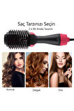 Saç Şekillendirici Ve Saç Düzleştirici Fön Tarağı