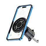 YC-19 Magnetik 360 Derece Oynar Başlıklı Telefon Tutucu Havalandırma Tasarım