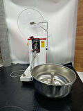 DEV MİKSER KAPAKLI HAMUR KARMA MAKİNASI 35 KG UN 15 LT SU 50 KG KAPASİTELİ 