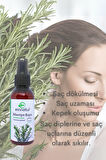 Biberiye Suyu, 100 Ml, Rosmarinus Officinalis Water, Hidrosol, Saç Bakımı, Dökülme Karşıtı