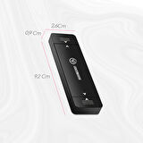NPO DK01 USB-A/Type-C 1000/900Mb/s 2TB 22x42 M.2 NVMe Taşınabilir Harici SSD