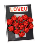 Toysan Flowers Loveu Gül Çiçekli Çerçeve Yapı Blok Seti 848 Parça 1051