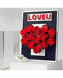 Toysan Flowers Loveu Gül Çiçekli Çerçeve Yapı Blok Seti 848 Parça 1051