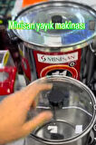 MİNİSAN 10 LT YAYIK MAKİNESİ MUSLUKLU  KAYMAKÇI 