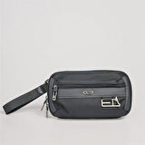 ÇÇS 31531 Çift kullanım Bel ve Dopp Kit El Çantası Siyah