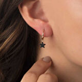 Minimal Sallantılı Yıldız Küpe