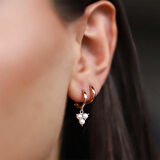 İnci Sallantılı Küpe