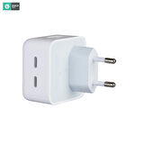 Global N45 35W Yeni Nesil Apple Uyumlu Çift PD Type-C Port Compact Çıkışlı Ev tipi Şarj Aleti Kablolu Set