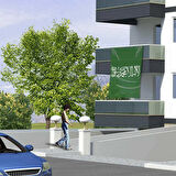 Yeşil Düz Kelime-i Tevhid Bayrağı Raşel Bayrak -150x225 Cm (1,5 Metre X 2,25 Metre)