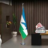 Kabartay Balkar Bayrak -ofis -makam-toplantı Odaları -direkli -saçaklı Makam Bayrağı