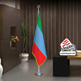 Dağıstan Cumhuriyeti Ocağı Bayrak -ofis -makam-toplantı Odaları -direkli -saçaklı Makam Bayrağı