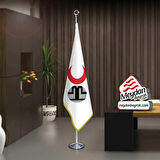 Altınordu Devleti Bayrağı-17 Eski Türk Devleti-makam-toplantı Odaları -direkli-saçaklı Makam Bayrağı