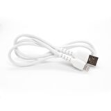 Global CA116 USBA to Lightning Data ve Şarj Kablosu 3A Beyaz