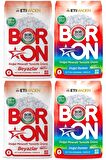 BORON Matik Toz Çamaşır Deterjanı 16kg Karma Set Doğal Mineralli Beyazlar + Renkliler (4pk*4kg)