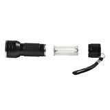 Ayt Powermaster Pm-6351 Uv Ultra Viyole Işıklı 21 Ledli 10 Cm Metal Pilli El Feneri Ultra Viole Para Kontrol Fener