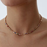 Colorfull Stone  Kolye