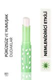 Flormar Shea ve Kakao Yağı İçeren Renkli Dudak Nemlendiricisi (Elma) - 001 APPLE - 8690604555369