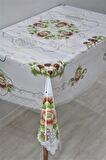 Silinebilir Şeffaf Pvc Muşamba Masa Örtüsü 120 x 155