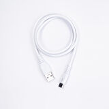 Global S01C 6A 67W Fast Charging UsbA to Type-C Data ve Hızlı Şarj Kablosu 1M Beyaz