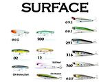 FUJIN Surface Minnow SF-90SW Maket Balık 005 Orange Head