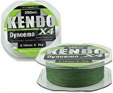 Kendo Dynema 4 Kat 250Mt (Green) İp Misina