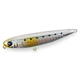 HanFish Baskın90 90mm 12gr Su Üstü Maket Balık BSK28 Silver Sardine