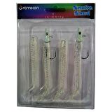 Remixon Snake Shad 11cm 10gr 4+2 Silikon Balık 15