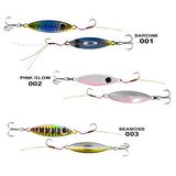 Ryuji Zuby 43mm 15gr Metal Jig Yem Zebra Glow
