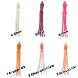 Ryuji Octopus 115mm 4 Adet Ahtopot Silikon Yem Pink UV