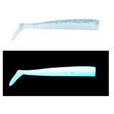 Mef Sargan 10cm 3 Adet Silikon Yem UV Mavi
