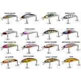 Ryuji Baby Minnow Sinking 5cm 4.5gr Sinking Maket Balık Zebra Glow